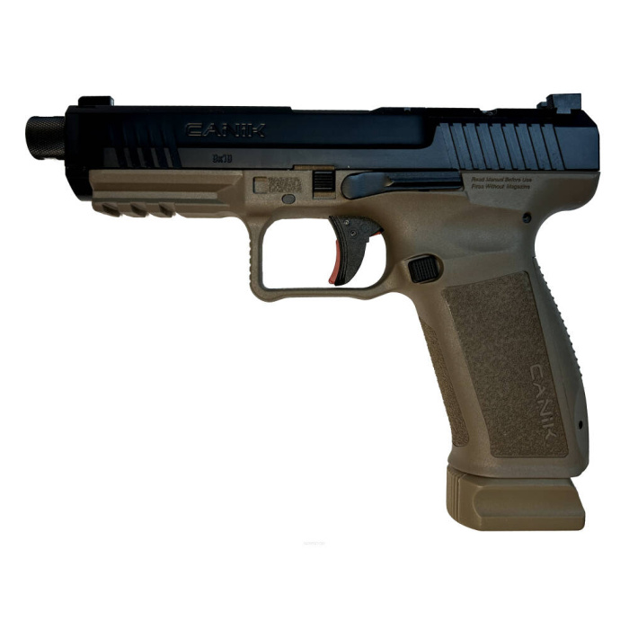 Pistolet samopowtarzalny CANIK METE SFT, Black Slide / FDE Frame - Threaded Barrel